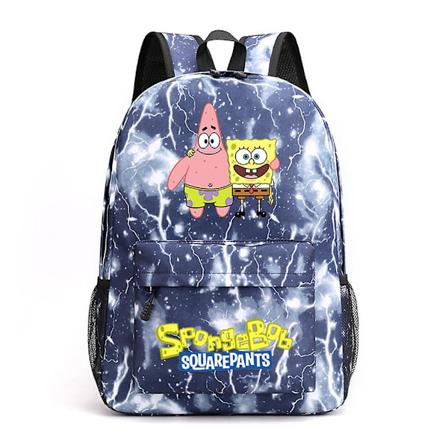 Barnens SpongeBob Squarepants Stjärnryggsäck Skolryggsäck Barnryggsäck Axelväska Resa Avslappnad Ryggsäck Present C