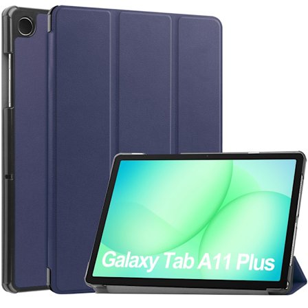 Samsung Galaxy Tab A11 Plus Kotelo Tri-fold Sininen