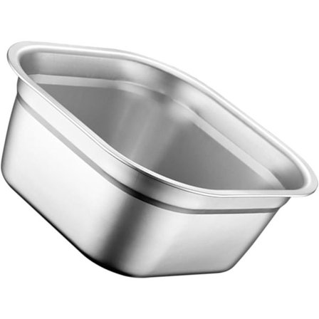 Buffé Party Metallbricka Rostfritt Stål Soppskål Grönsakstvättskål Diskbänk Frukttvättskål