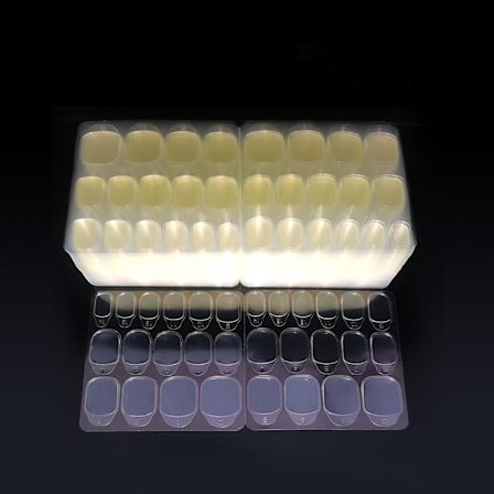 Ny Jelly Lim Nagel Dubbelsidig Självhäftande Film Gul Nagel Jelly Lim Nagel Lim Y0X3