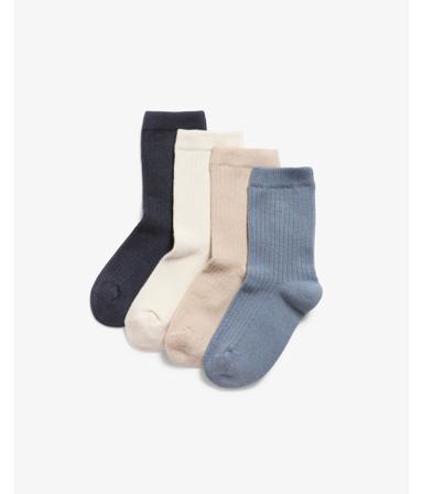4 paria sukkia | Tummansininen | Lapset | Kappahl