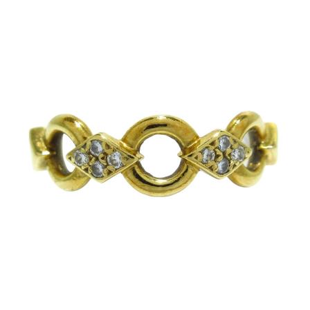 Dior Vintage Pre-owned Rings gul, Dam Vintage Smycken, Dam, Storlek: ONE SIZE