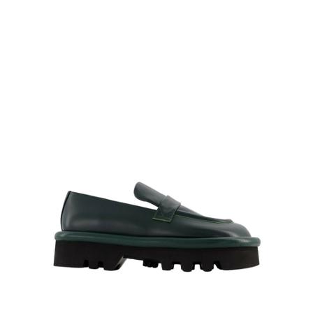 JW Anderson Instappers , Groen , Heren , Maat: 41 EU Instappers & Slip ons