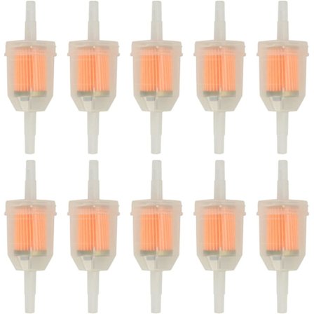 (10-pack) Gas Inline Bränslefilter med magnet för Kawasaki Koh