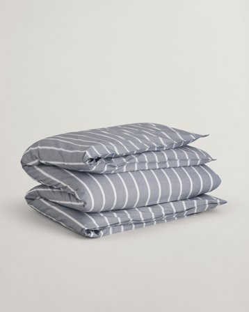 GANT Wohnaccessoires Doppelbettbezug mit Oxfordstreifen (240x220) Blau