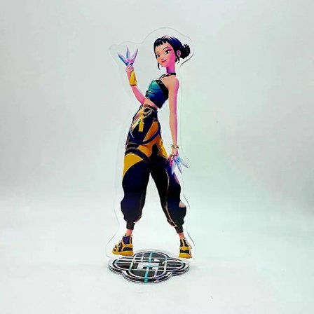 Kpop Demon Hunters Mira Rumi Zoe Akryl Nøglering, Anime Rygsæk Dekorations Vedhæng, Stående Plade Tilbehør Ornament Legetøj til Fans Gave