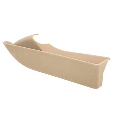 Växelspakssida förvaringslåda Konsol Armstöd Organizer Mocka Beige Passar för Porsche Cayenne 2018‐2020