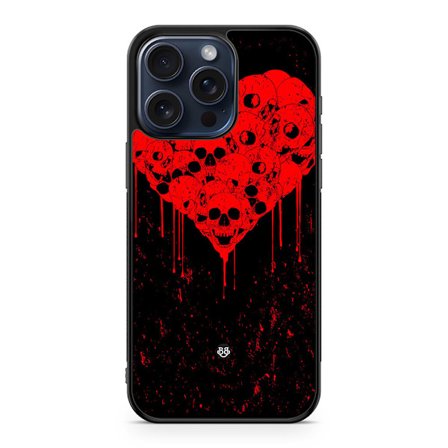 Bjornberry Skal iPhone 15 Pro Max - Skull Heart