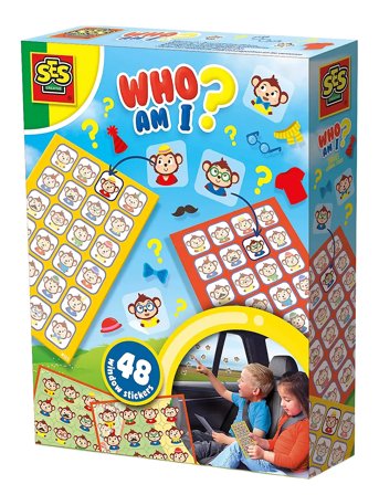 Who Am I? - Travel Window Stickers Patterned SES Creative