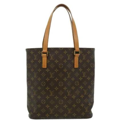Louis Vuitton Vintage, Pre-owned Canvas louis-vuitton-bags Bruin, Dames, Maat:ONE Size