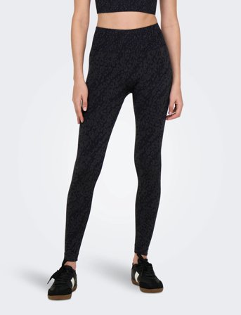 Only Play Onpbetty Hw Seam Tights Noos - Black - L
