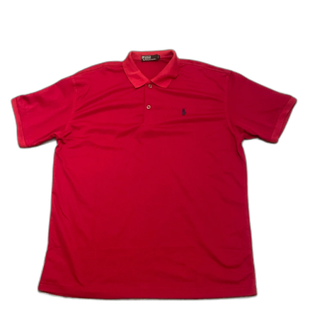 Röd pikétröja från Polo Ralph Lauren