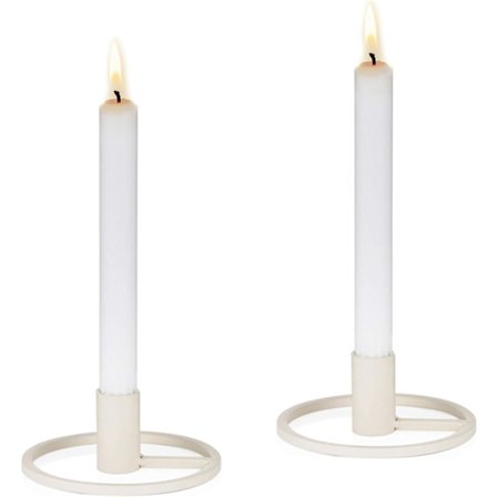 Lysestager Lysestager Sæt af 2 Retro Lysestager