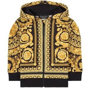 Kids - Versace Black Baroque Hoodie 24 Months - Jumpers and knitwear - 24 months - Black