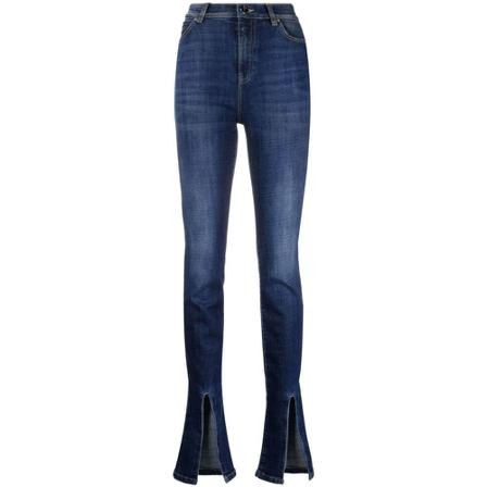 Pinko, Flared Jeans Blauw, Dames, Maat:W27