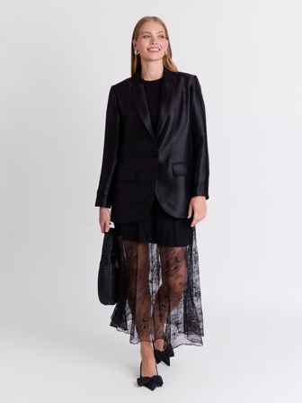 MATCH - Milano blonde skjørt - Donna - Str. XXL - Dame - Kjoler & Skjørt - Svart - 100% Nylon