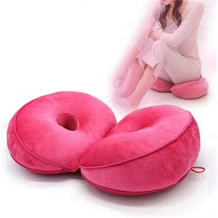 Dobbel komfortpute løft hofter opp sete pute, løft hofter opp sete pute,