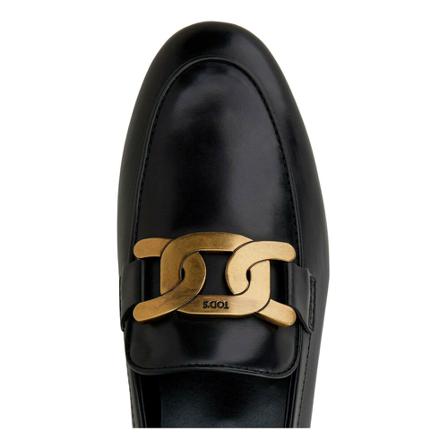 Tod's, Loafers Czarny, Kobieta, Rozmiar: 38 EU