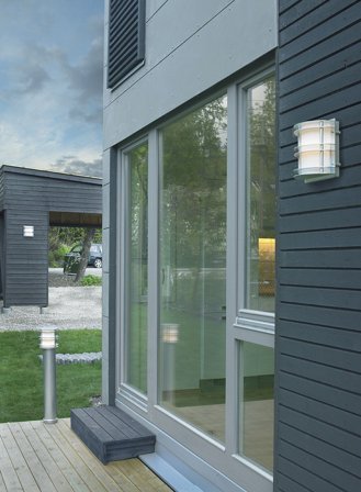 Stockholm 220 utelampe - galvanisert