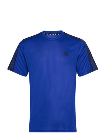 Tr-Es Base 3S T Sport Men Sports Clothes Sport Tops Sport T-Skjorte Blue Adidas Performance
