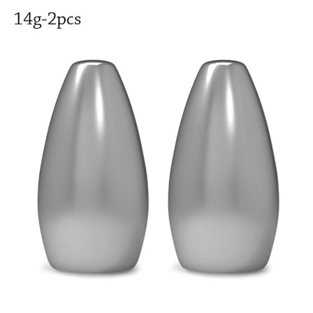 1/2/5 st Fiske Tungsten fallsänke 14G-2ST 14G-2ST