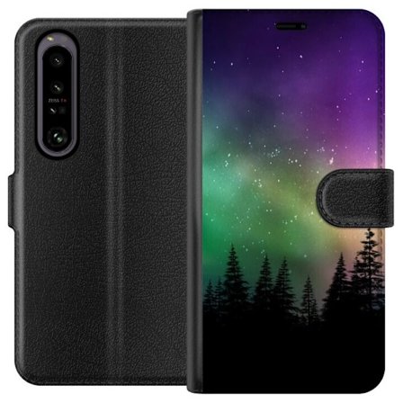Kompatibel Tegnebogsetui til Sony Sony Xperia 1 IV Nordlys