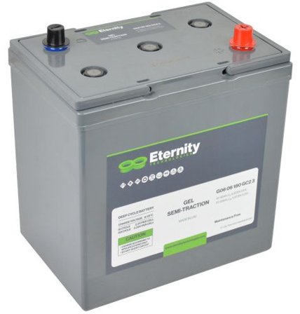 Eternity G0606180GC2 Förbrukningsbatteri 6V, 206 Ah, Elfördelning & strömförsörjning