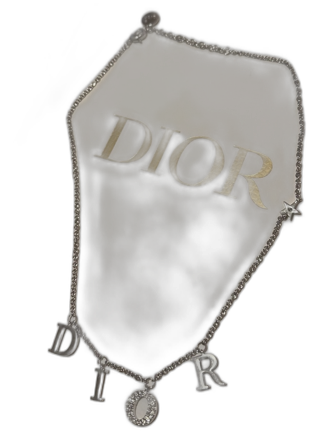 Dior halsband silver