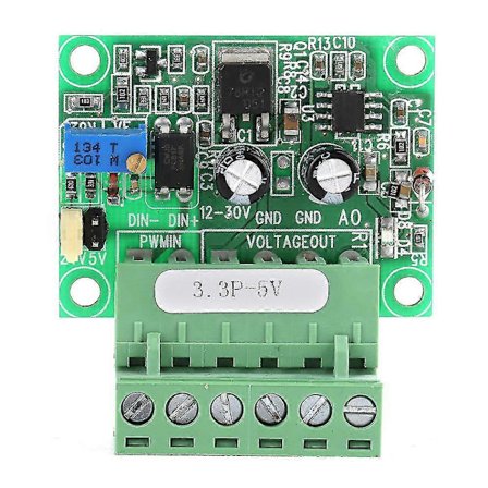 3.3V PWM-signaali 0-5V jännite-muuntimeksi D/A digitaali-analoginen PLC-moduuli