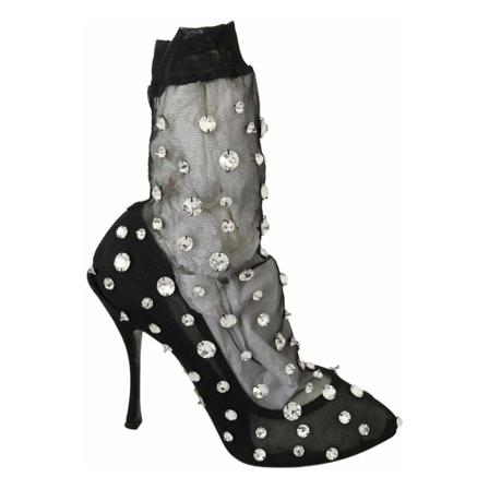 Dolce & Gabbana Heeled Støvler Sort, Dame, Størrelse: 39 EU