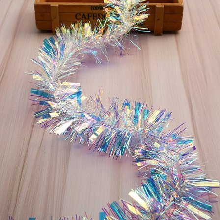 2M Luksuriøs Tykk Chunky Tinsel Folie Girlander Fest Høytid Xmas Pa