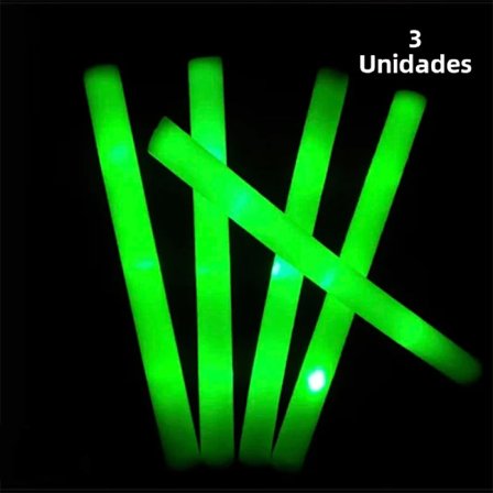 15/30/60 LED-ljusstavar, färgade RGB-skumstavar, animationsrör, julbelysning, födelsedag, bröllop, festtillbehör