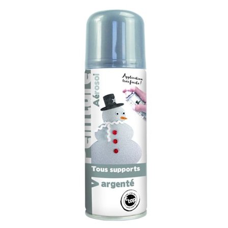Aerosol färg Silver Spray 122 ml