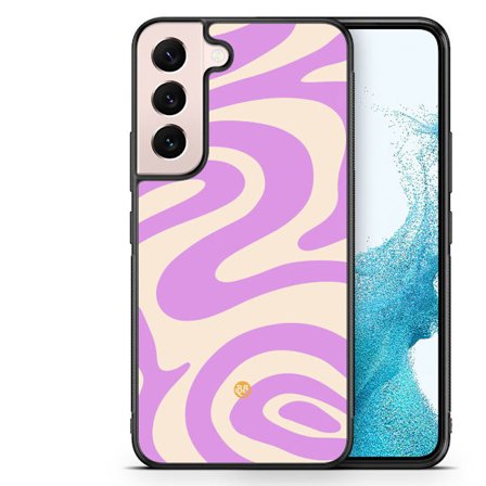 Bjornberry Skal Samsung Galaxy S22 5G -Lila 70-tal