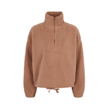Basic Apparel Rigita Turtleneck Brun, Dame Rullekraver