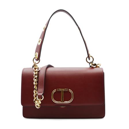 Twinset Tas , Rood , Dames , Maat: ONE Size Schoudertassen