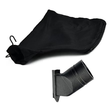 Støvpose med støvbeskyttelse og stik til 255 geringssav, båndsliber, poleringsværktøj, del A