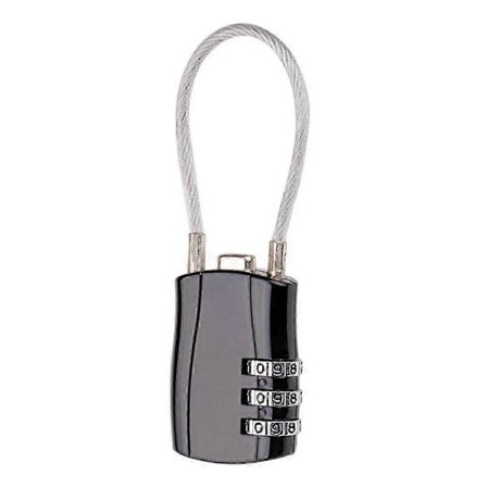2025 3-sifret tollkode lås kontrastfarge tyverisikring hengelås bærbar MYB