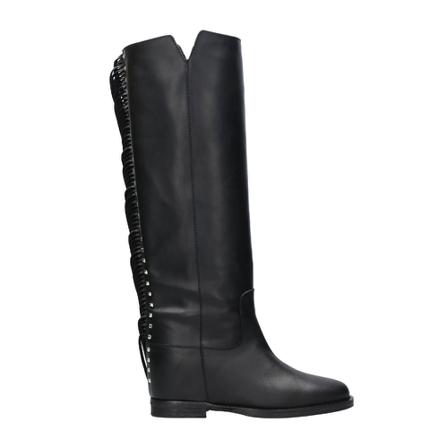 Via Roma 15 Laarzen , Zwart , Dames , Maat: 38 EU High heels