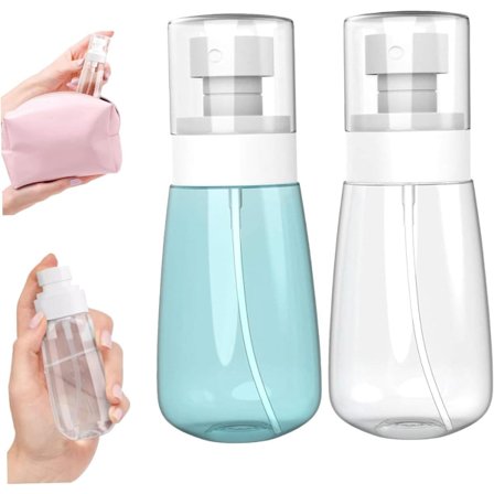 Lille Sprayflaske, 500 ml, Lækagesikker, Transparent, Fin Rejsesprayflaske, Lille Sprøjte til Toner, Ansigts- og Hårpleje