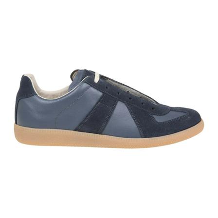 Maison Margiela Sneakers , Blauw , Heren , Maat: 41 EU