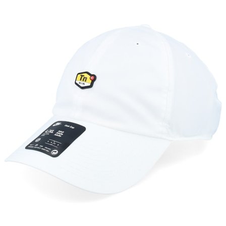 Nike - Hvid unconstructed Kasket - Dri-fit Club Cap Maxtn L White Dad Cap @ Hatstore