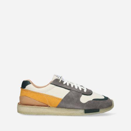 Clarks Sneakers Grå, Herre, Størrelse: 44 EU