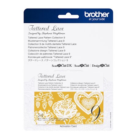 Tattered Lace Pattern - 9 - ScanNCut mönster