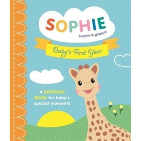 Sophie la girafe: Baby's First Year (inbunden, eng)