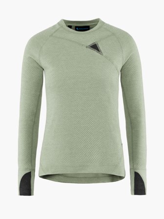 Klättermusen Huge Rundhalset Genser Dame - Sea Foam - L