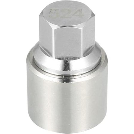 524 Nøkkelavtrekker Låsehylse Mutter Bilhjul Tyverisikring for VW Touareg Magotan Tiguan Phaeton