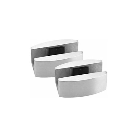 Skydedørs Gulvguide Skydedørssystem Rulle, Tilbehør til Rammeløse Glasskydedøre 304 Rustfrit Stål