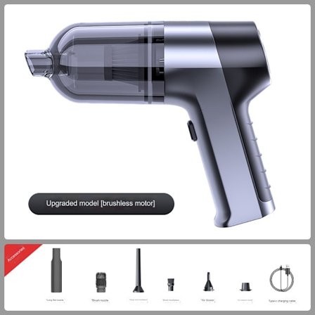 3-i-1 støvsuger - trykluft støvsamler - mini støvsuger - computer støvsuger - dåseluftspray