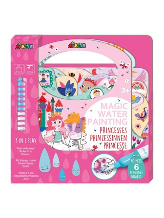 Avenir Avenir Girls' Magic water painting Princesses, ref.: 6301777, material:paper, plastic
